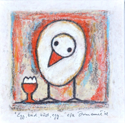 Hans Innemée + Egg, bird, bird, egg